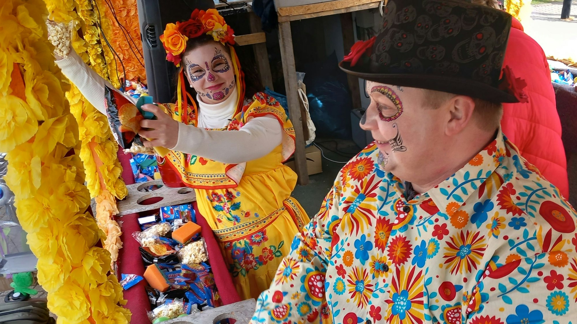 Als Mexikaner und vor allem nicht zu Fuß: Heiko Mundt von den Dicke Föös