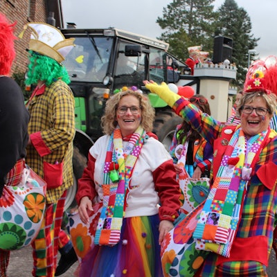 Das Lachen der Veedel-Clowns war ansteckend.
