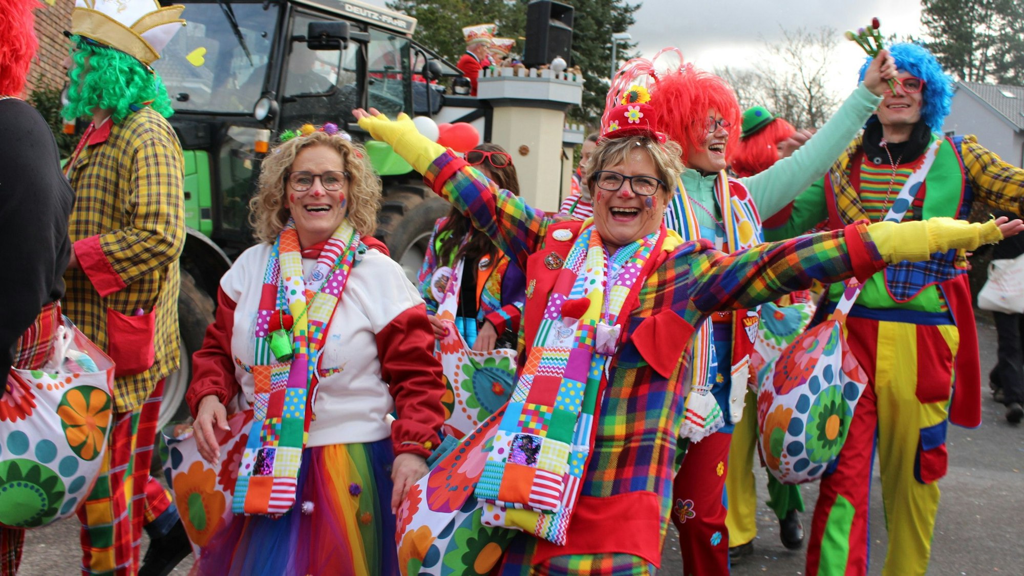 Das Lachen der Veedel-Clowns war ansteckend.