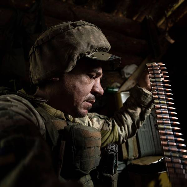 Die Lage für die ukrainischen Soldaten rund um Awdijiwka ist nach Einschätzung des Generalstabs schwierig.