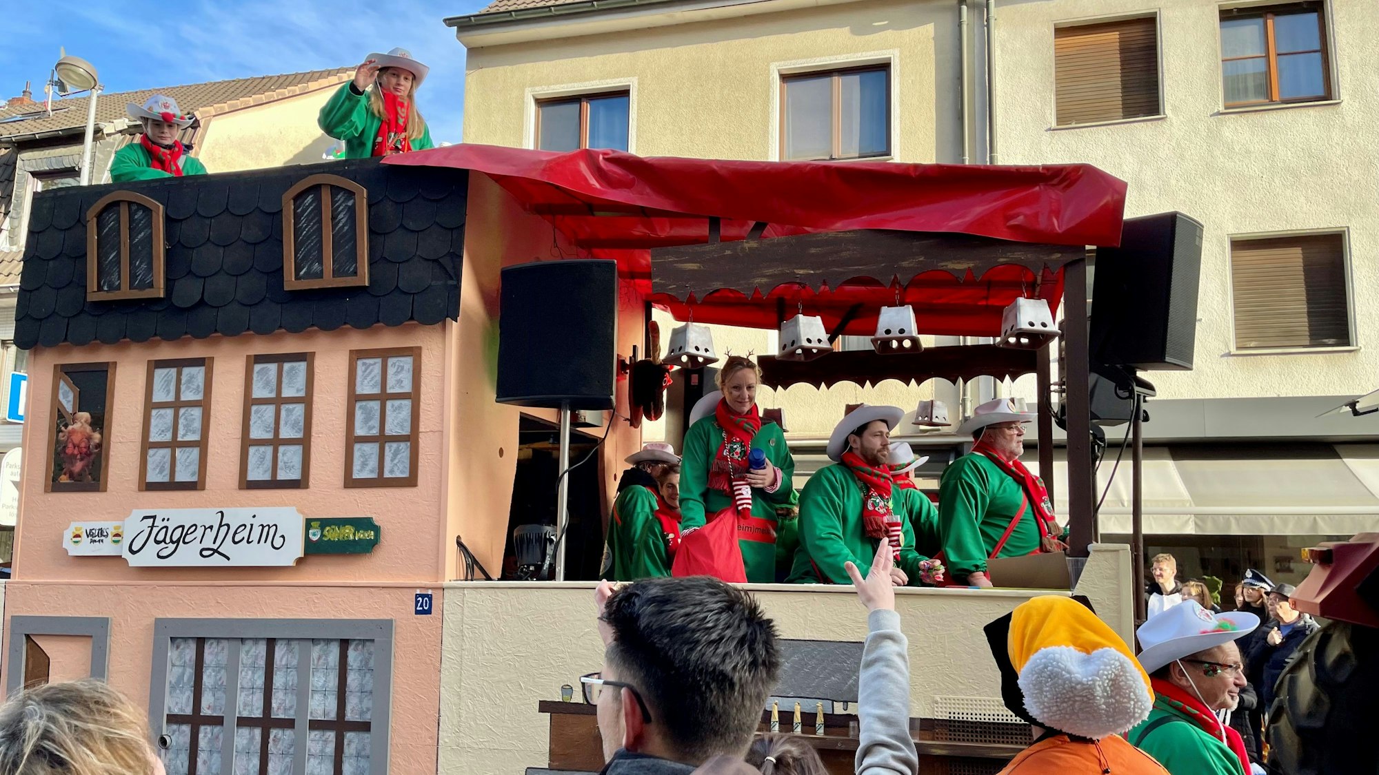 Rosenmontagszug in Eitorf