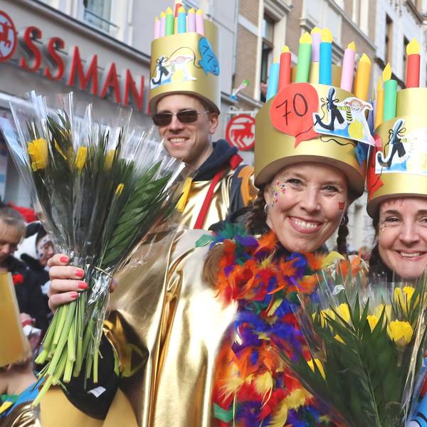 Einer der größten Veedelszüge in Köln: der Veedelszug am Dienstag in Ehrenfeld