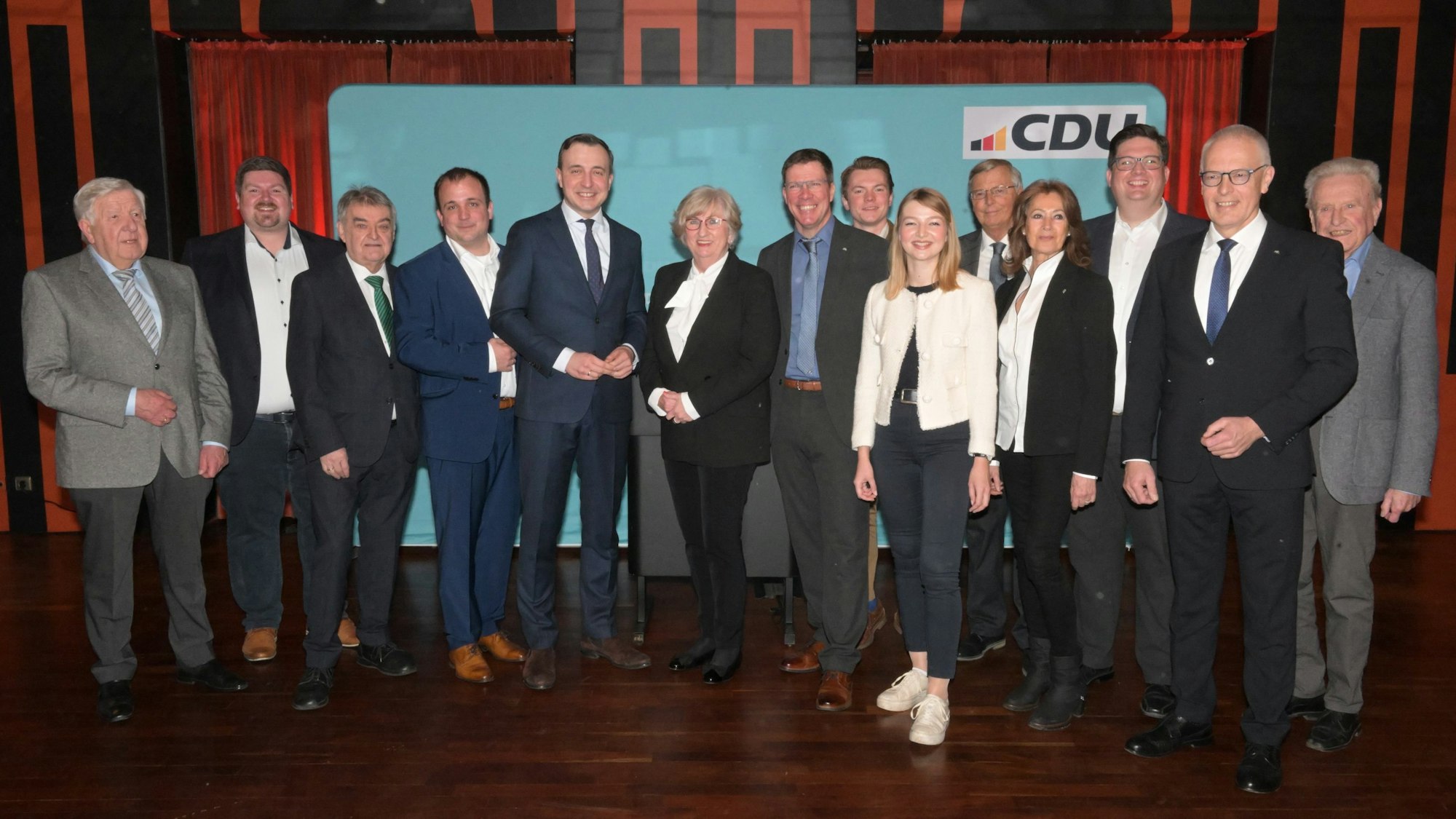 Politischer Aschermittwoch der CDU mit Paul Ziemiak MdB Bergischer Löwe Herbert Reul Miriam Viehmann