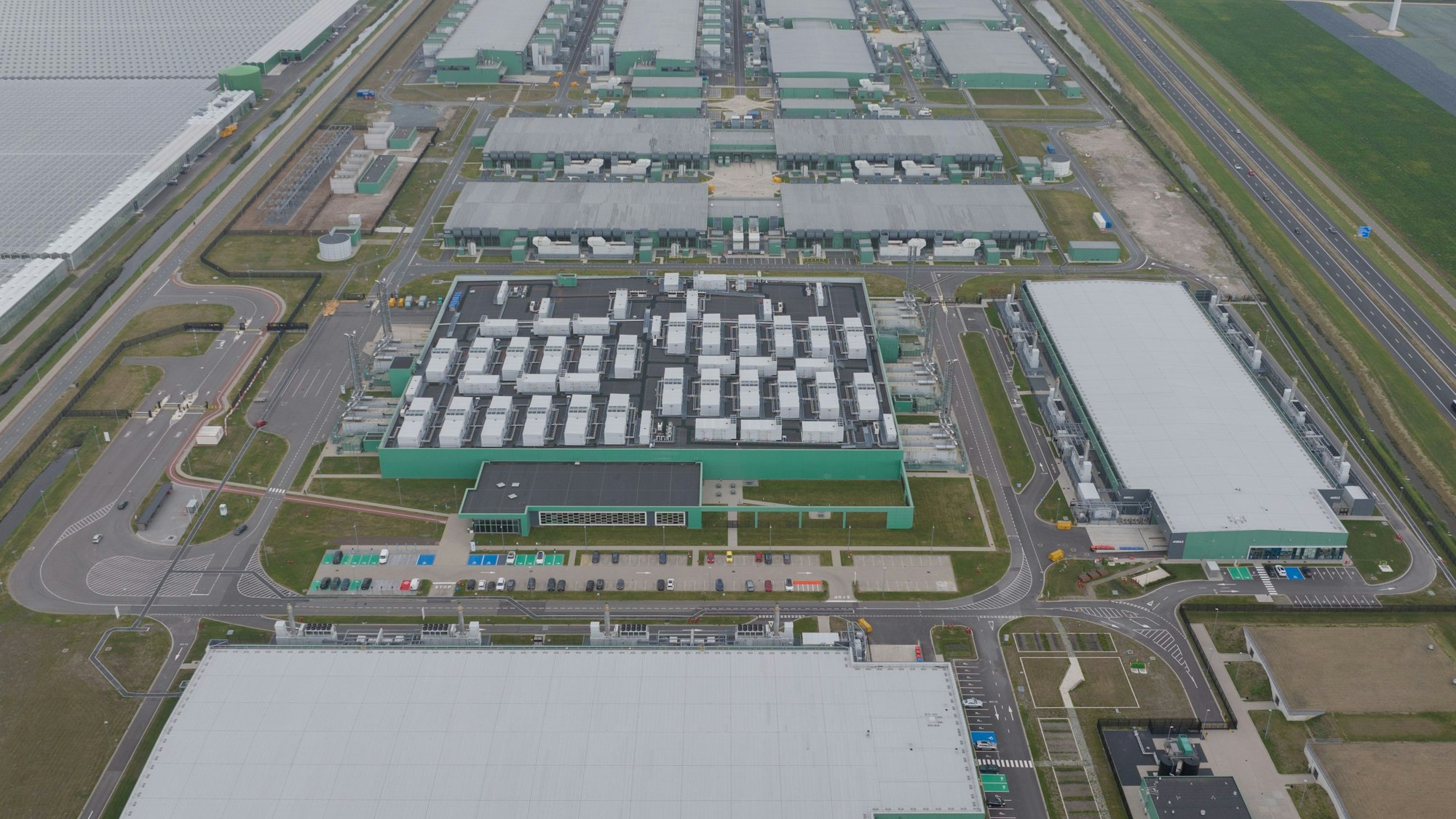 Ein Microsoft-Datencenter in der niederländischen Provinz Hollands Kroon (Symbolbild).