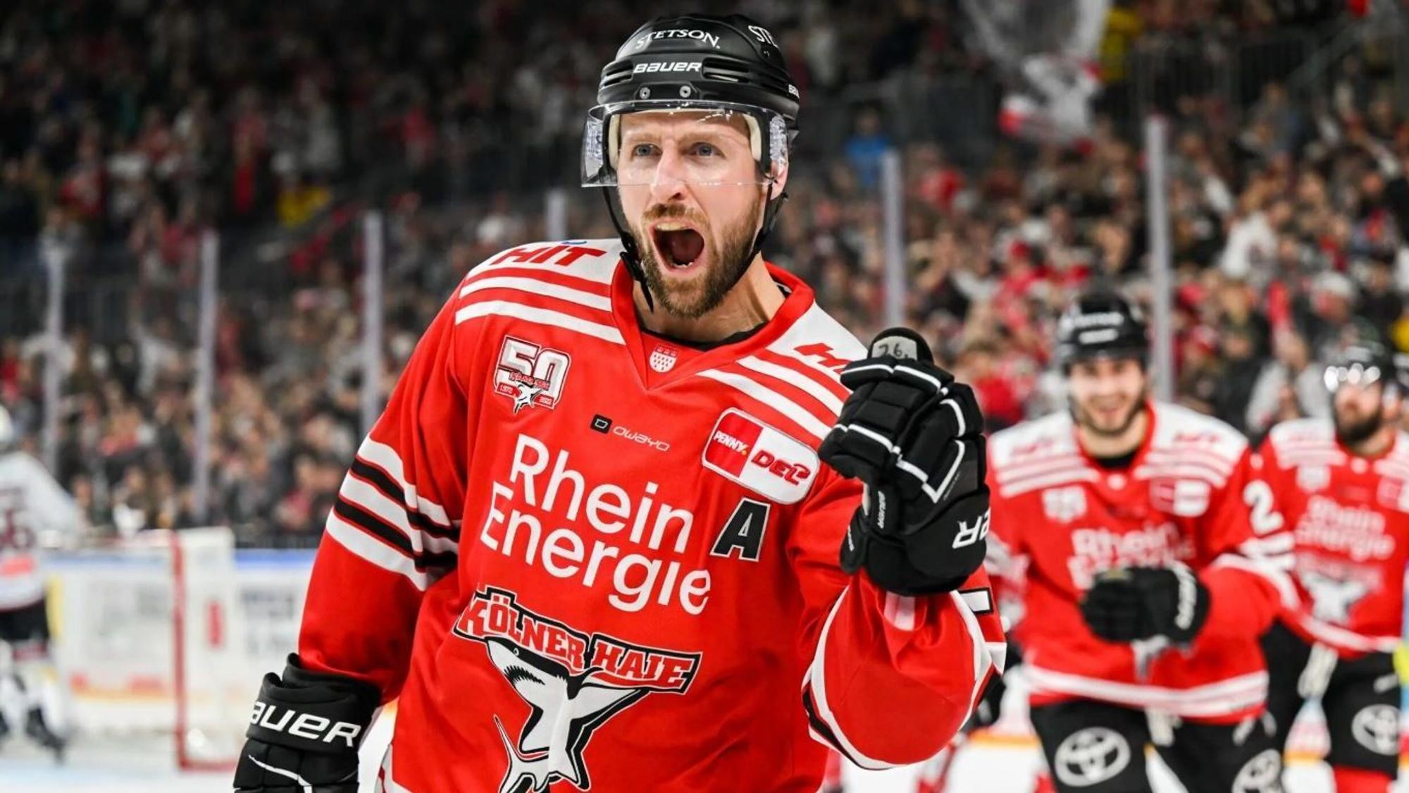 Haie-Stürmer David McIntyre blieb bislang hinter den Erwartungen zurück.