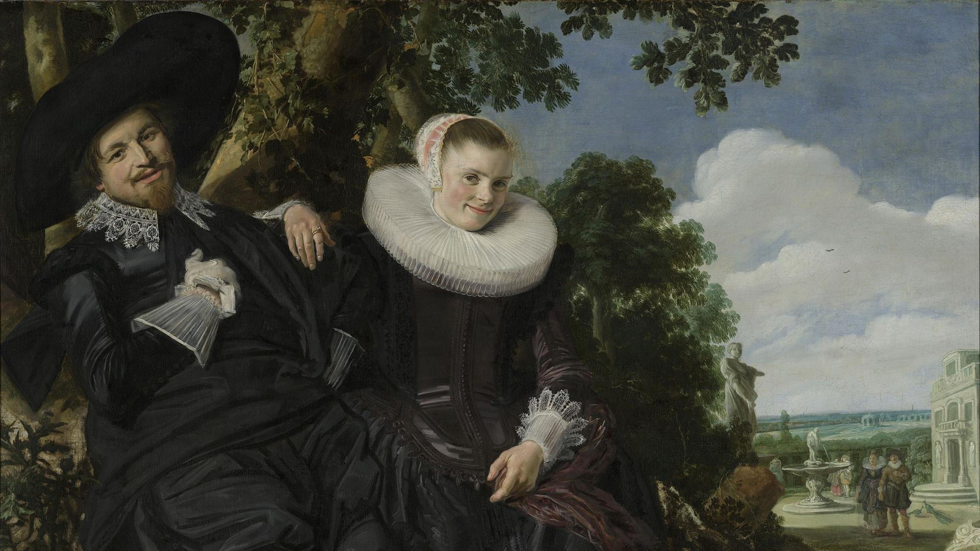 Ein Gemälde von Frans Hals.