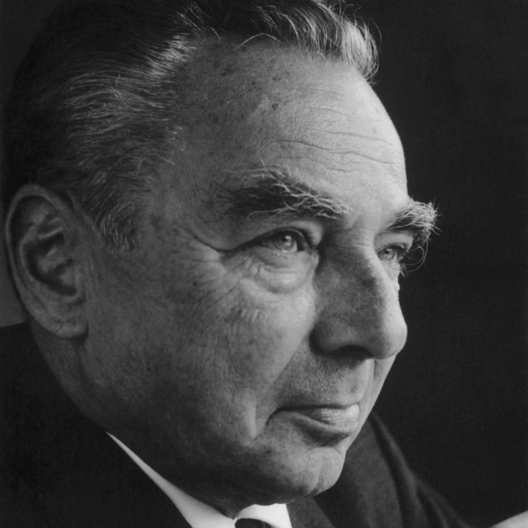 Porträt von Erich Kästner
