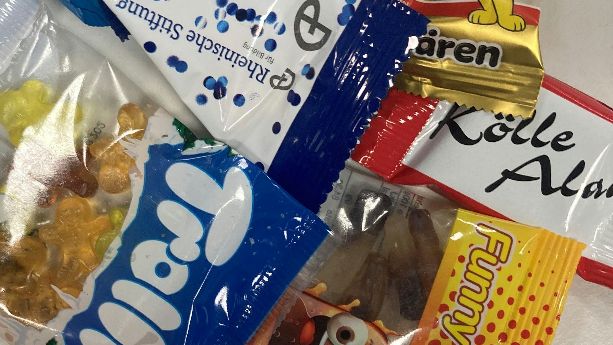 Kamelle aus dem Kölner Karneval.