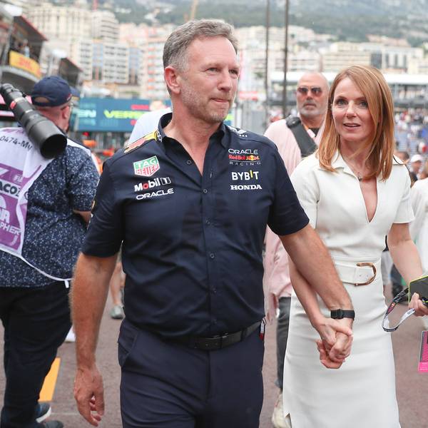 Geri Halliwell-Horner (r.) und Ehemann Christian Horner beim Großen Preis von Monaco im vergangenen Jahr.