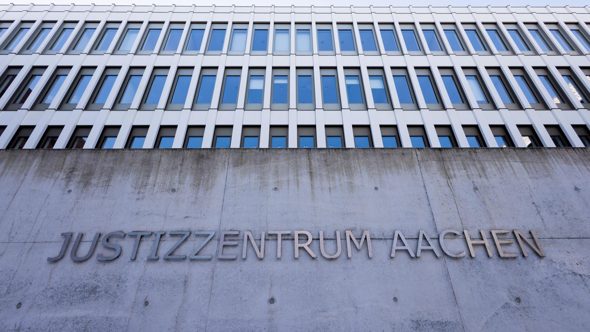 Blick auf das Landgericht im Justizzentrum Aachen (Archivbild)