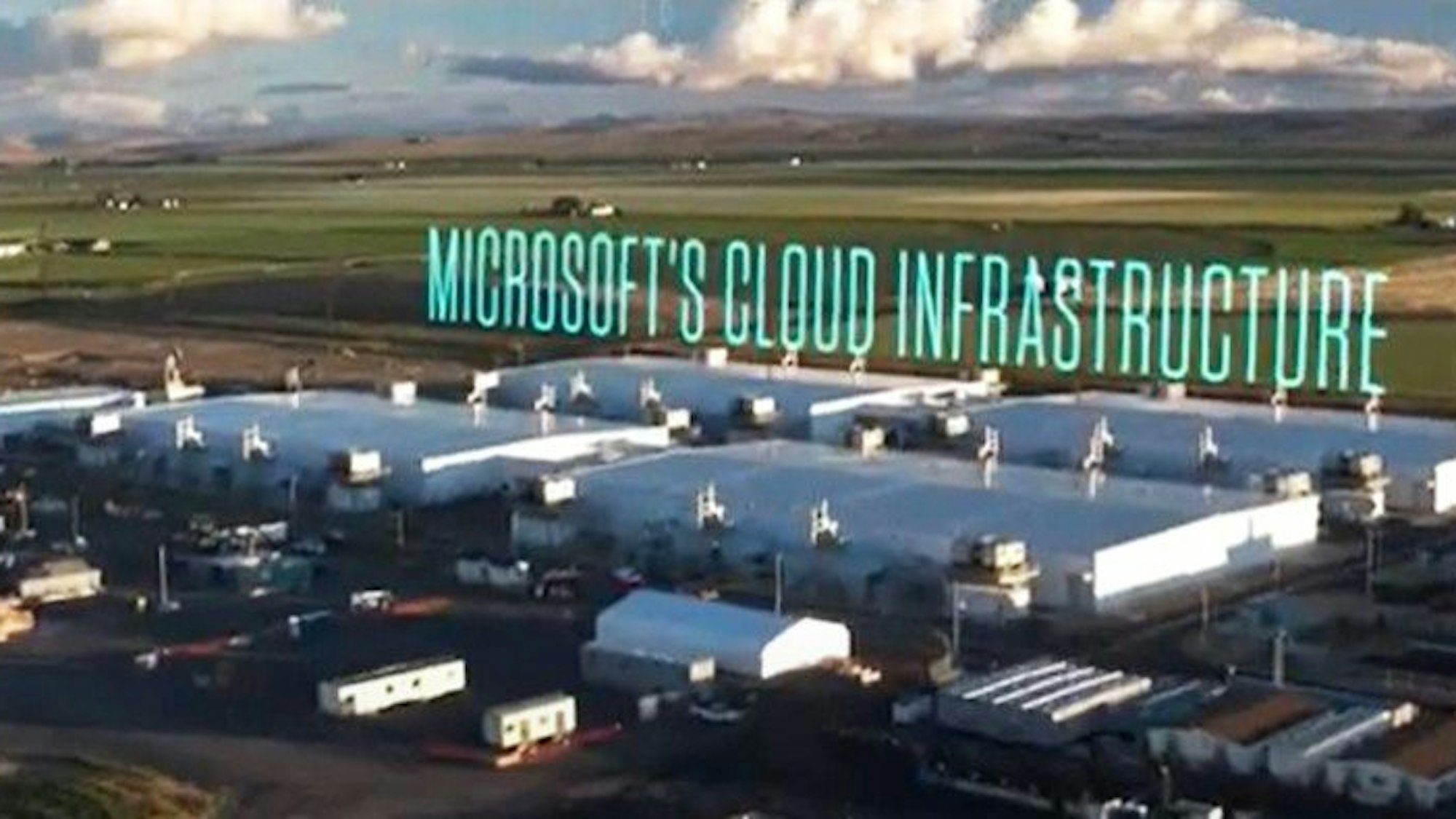 Ein ähnliches Rechenzentrum wie dieses will Microsoft im Rhein-Erft-Kreis errichten.