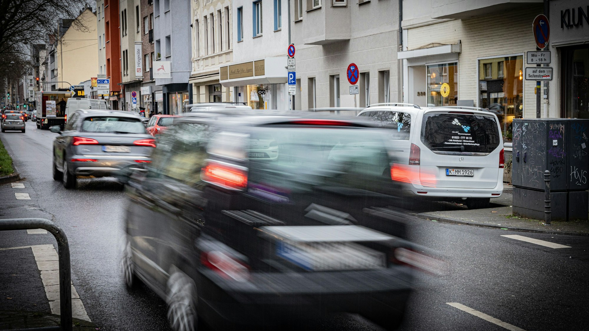 Auf der Luxemburger Straße in Köln soll bald Tempo 30 gelten.