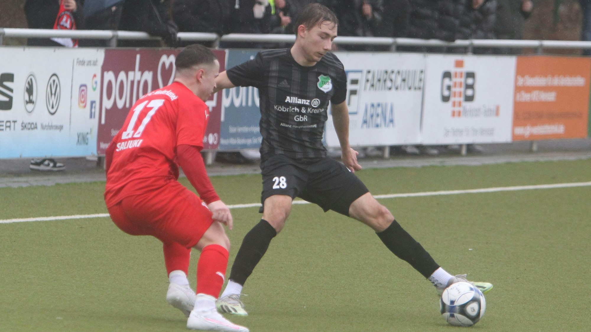 Wechselt zum Ligakonkkurenten: Vladyslav Cheltsov (r.) verlässt Buisdorf in Richtung Bad Honnef.