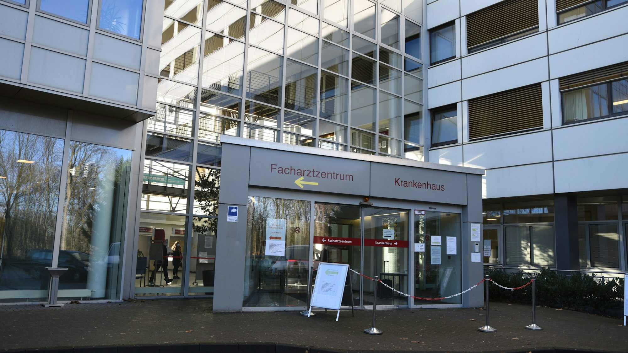 21.01.2021, Köln: Das Heilig Geist Krankenhaus in Longerich.