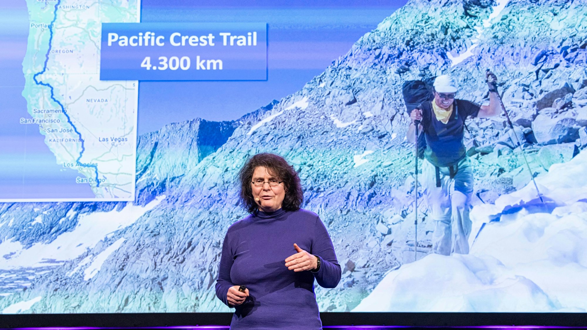 Ihren Bürojob hat Christine Thürmer 2004 an den Nagel gehängt. Heute ist sie Autorin und Langstreckenwanderin.