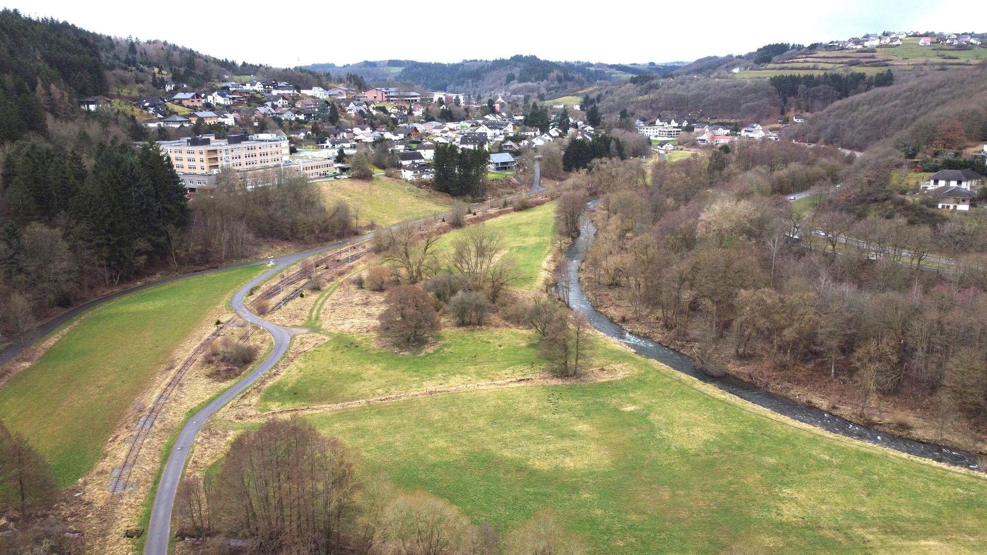 Blick auf das Tal zwischen Olef und Schleiden.