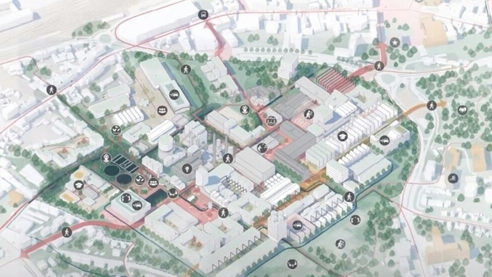 Das Zanders-Areal und seine Nutzer suchen einen Energieversorger.