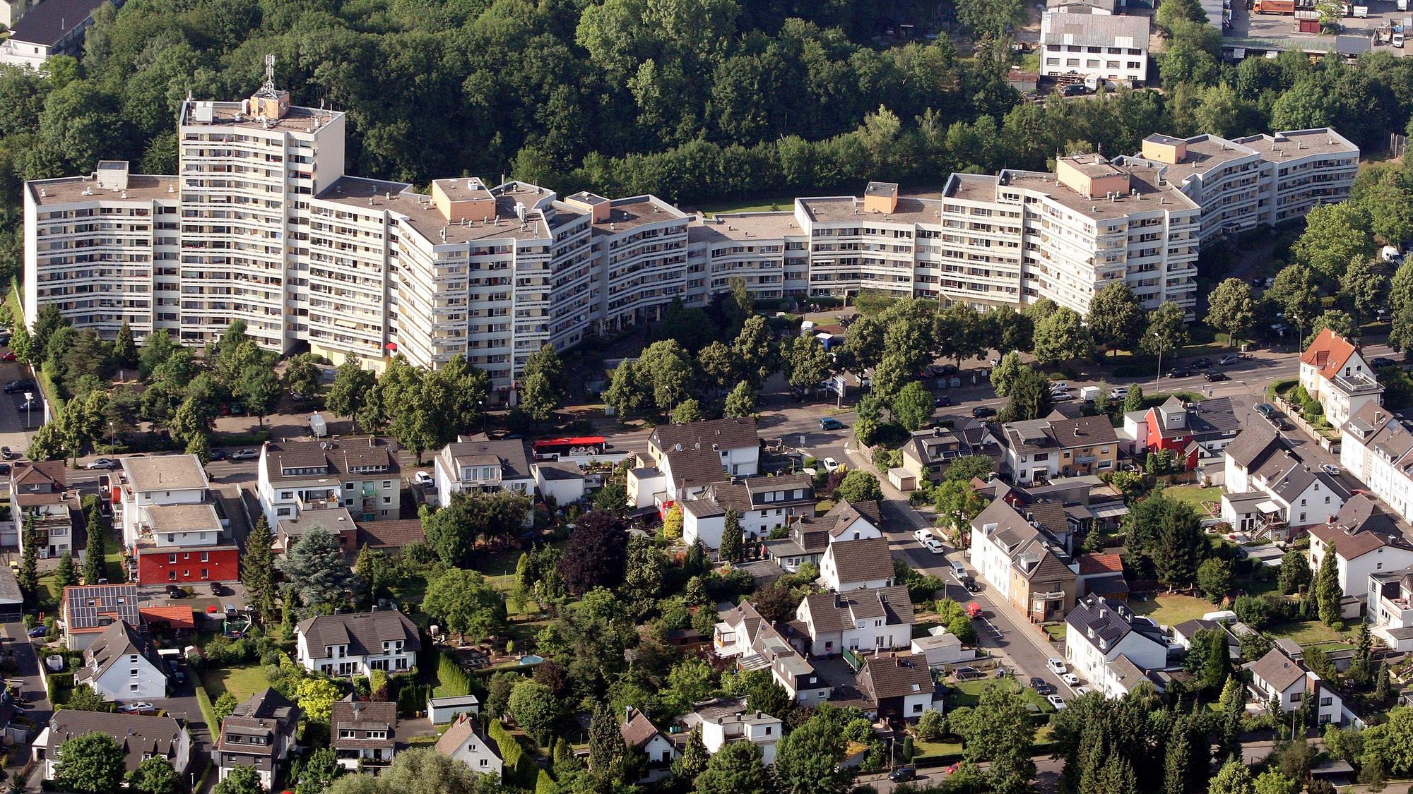 Stadtteil der Kontraste: Bergisch Gladbach-Gronau.