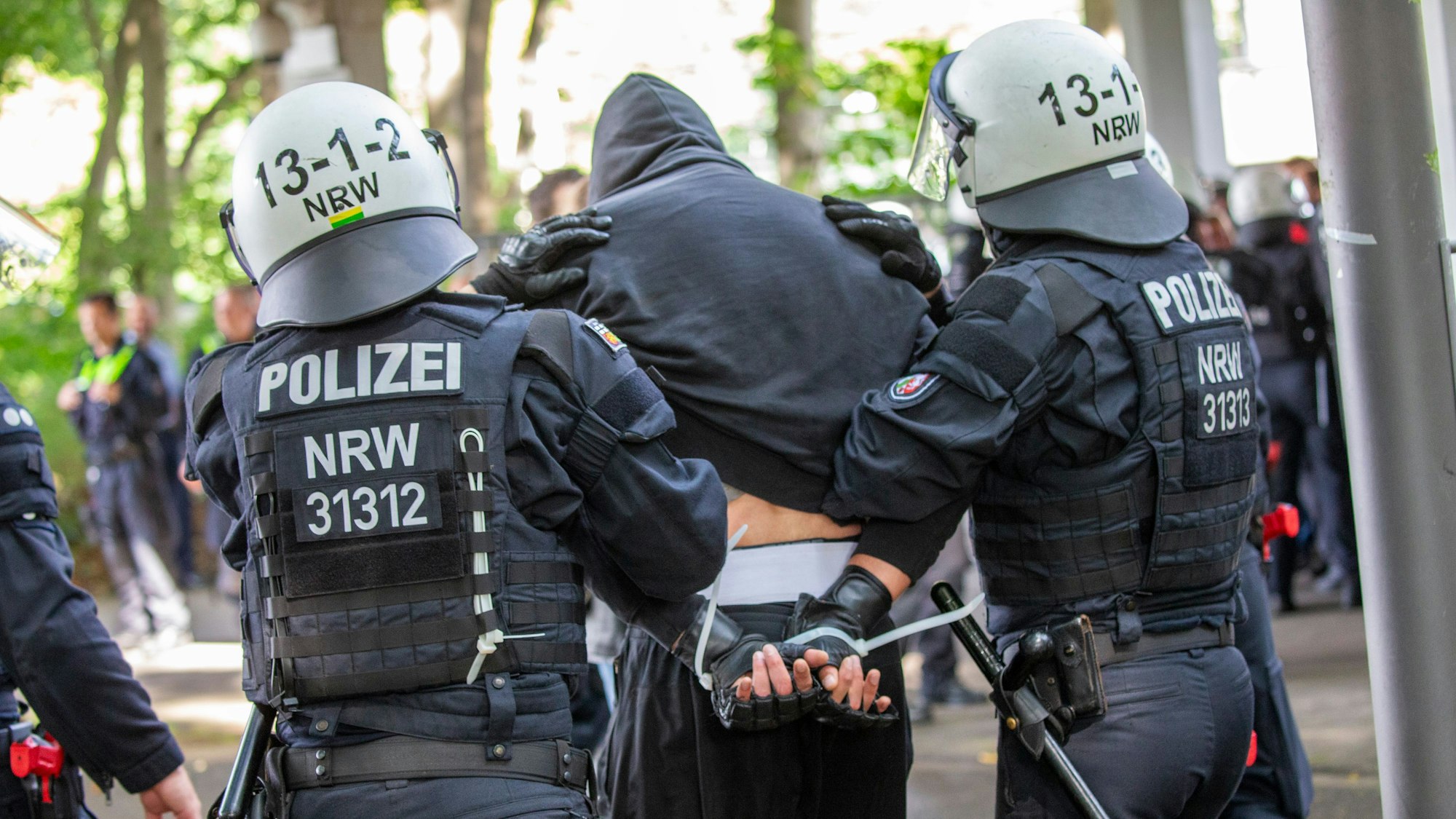 Beamte der Polizei in NRW