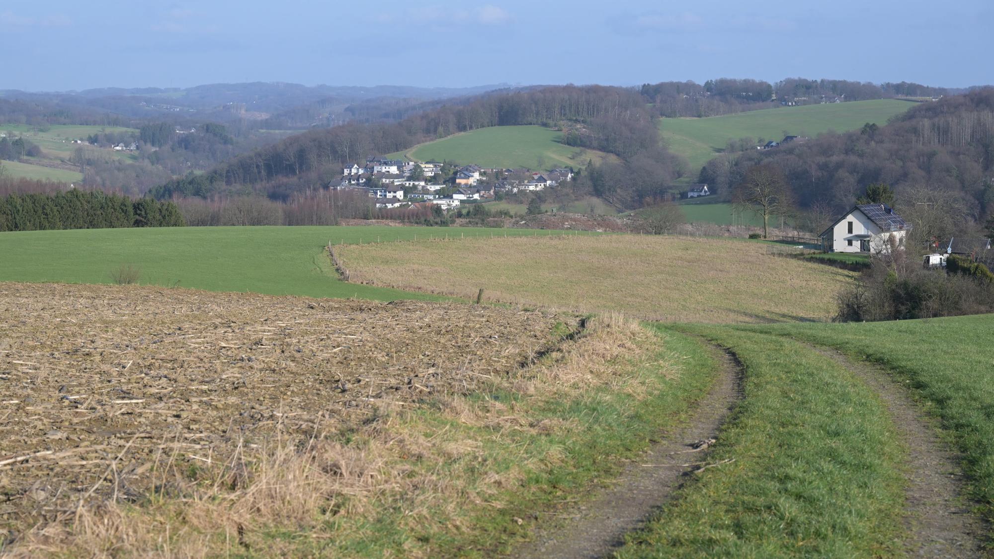 Landschaft in Kürten-Höchsten.