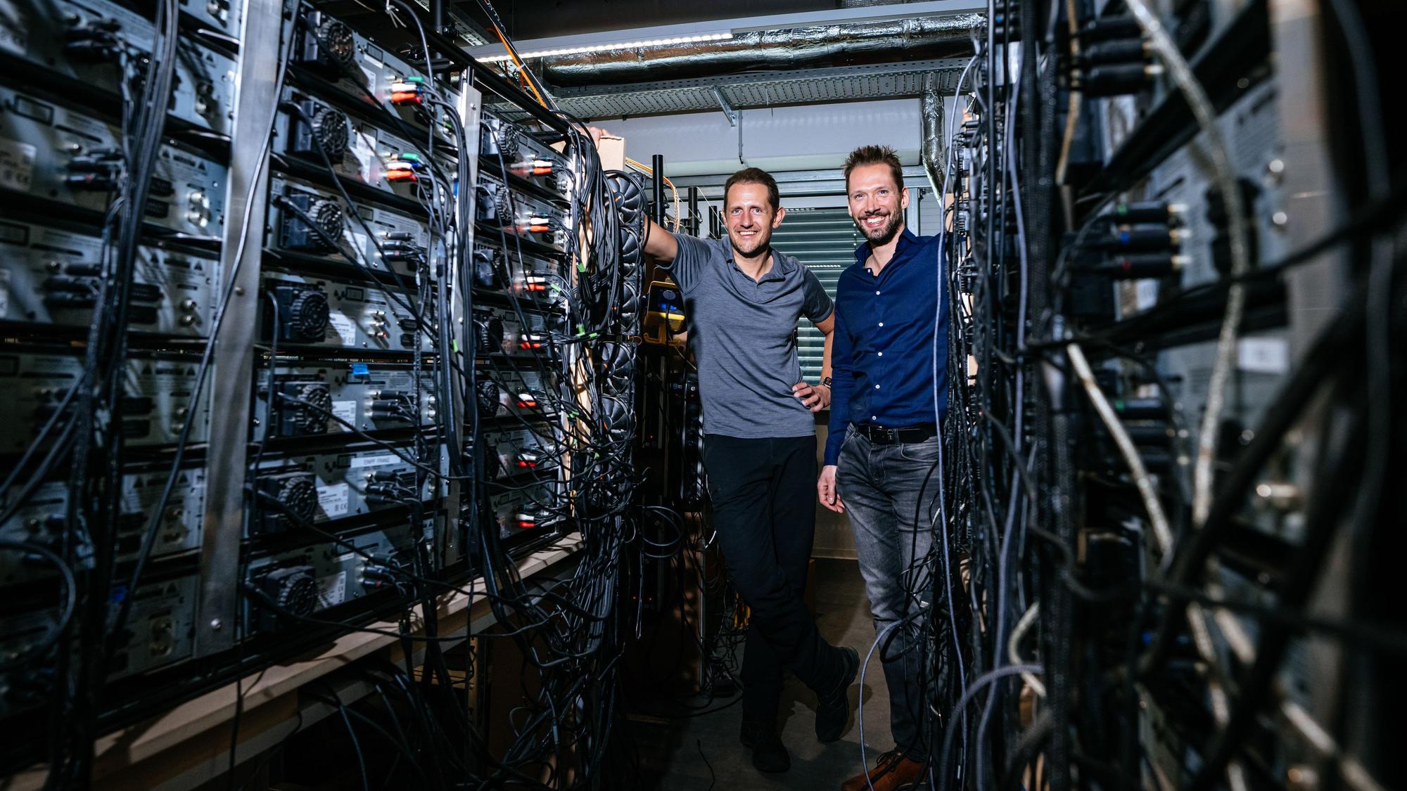 Das Kölner Unternehmen Mediafix haben Christoph Kind (l.) und Hans-Günther Herrmann weit nach oben gebracht.
