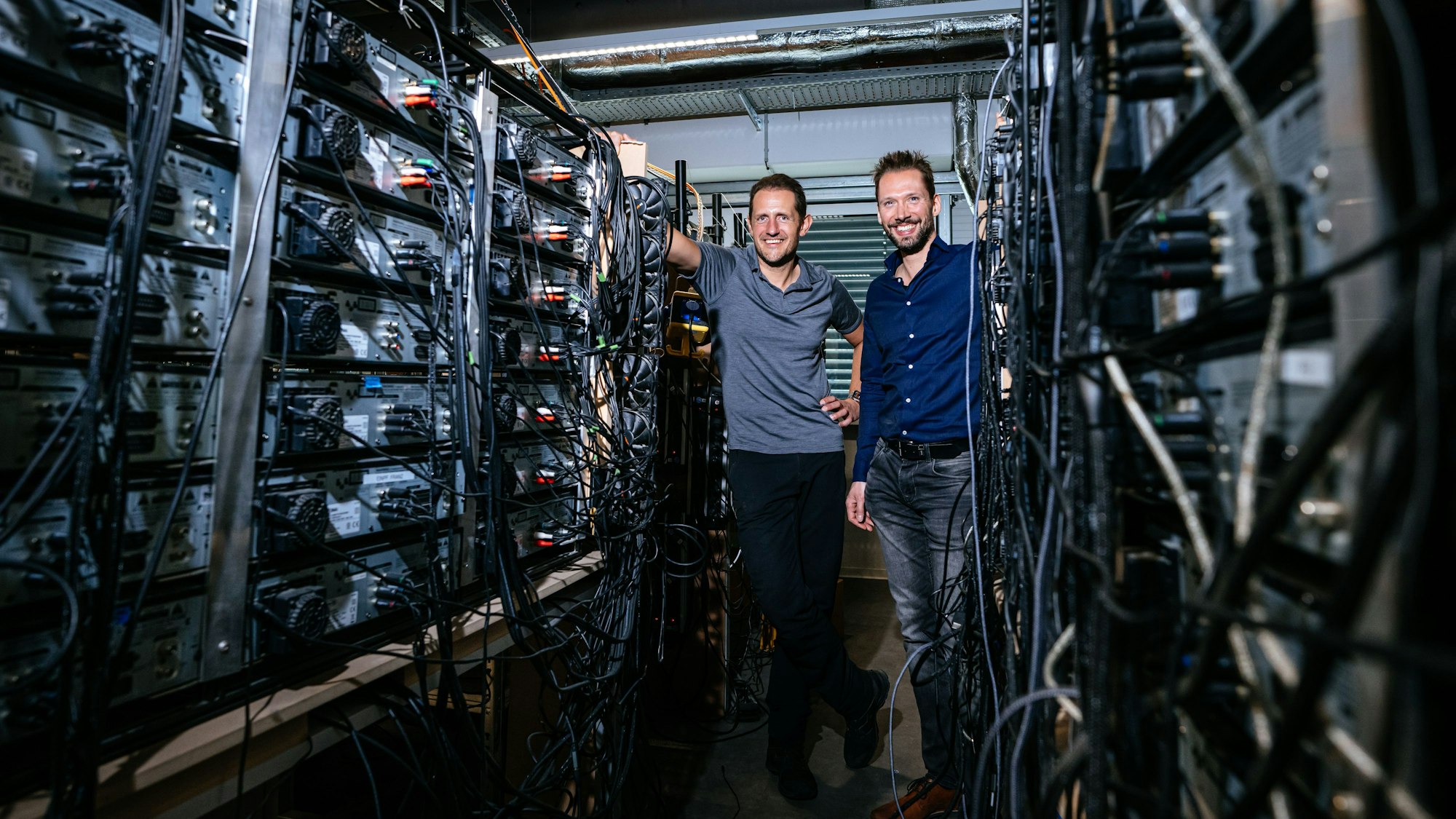 Das Kölner Unternehmen Mediafix haben Christoph Kind (l.) und Hans-Günther Herrmann weit nach oben gebracht.