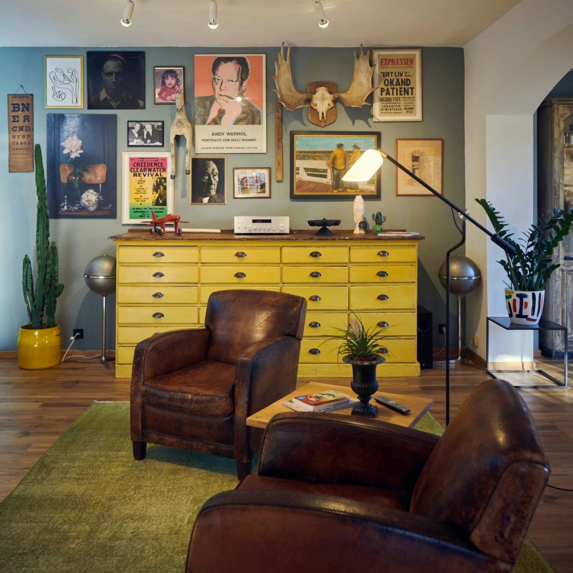 Einrichtungsdetails im Adenauerhaus.