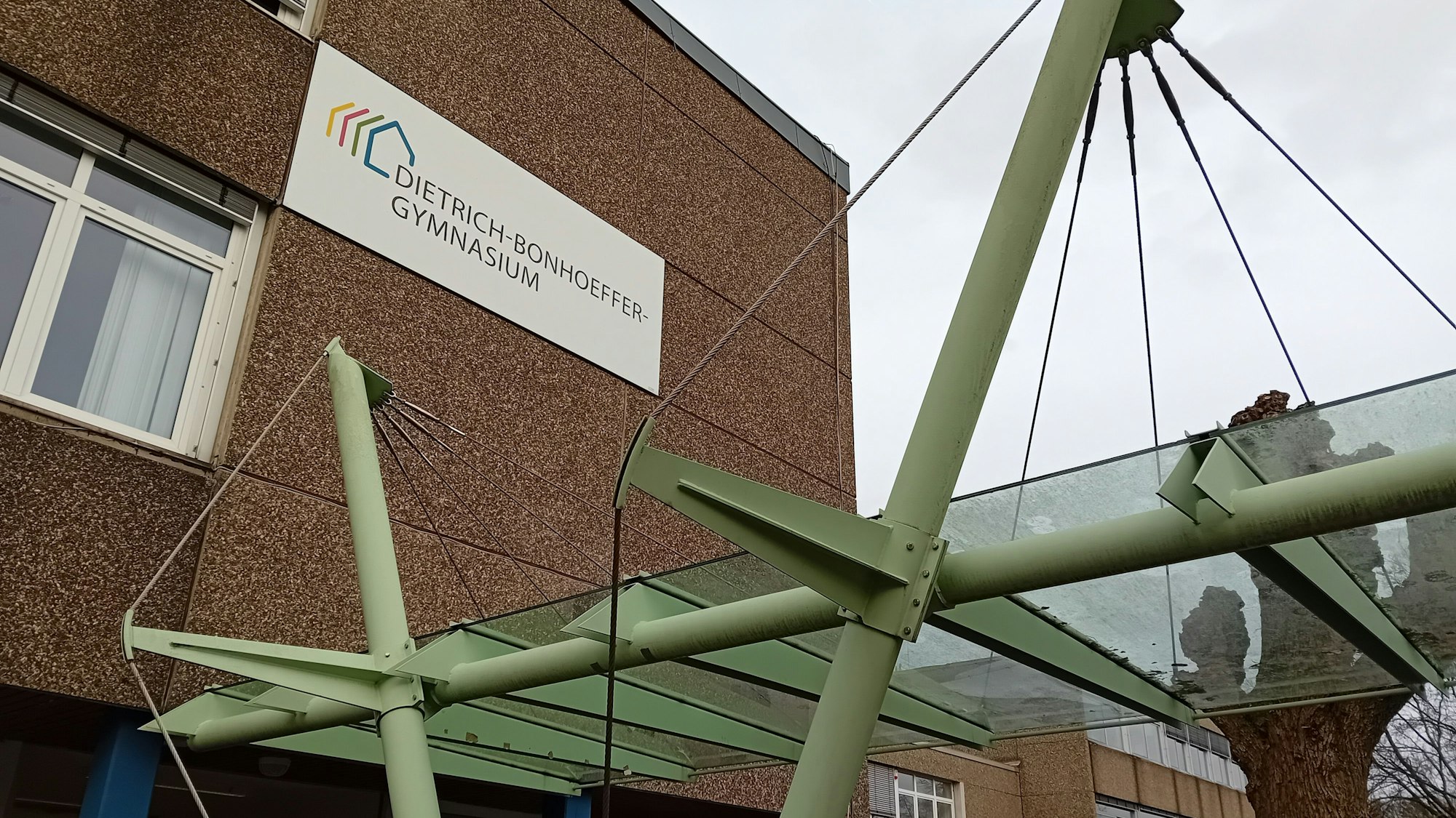 Das Dietrich-Bonhoeffer-Gymnasium.