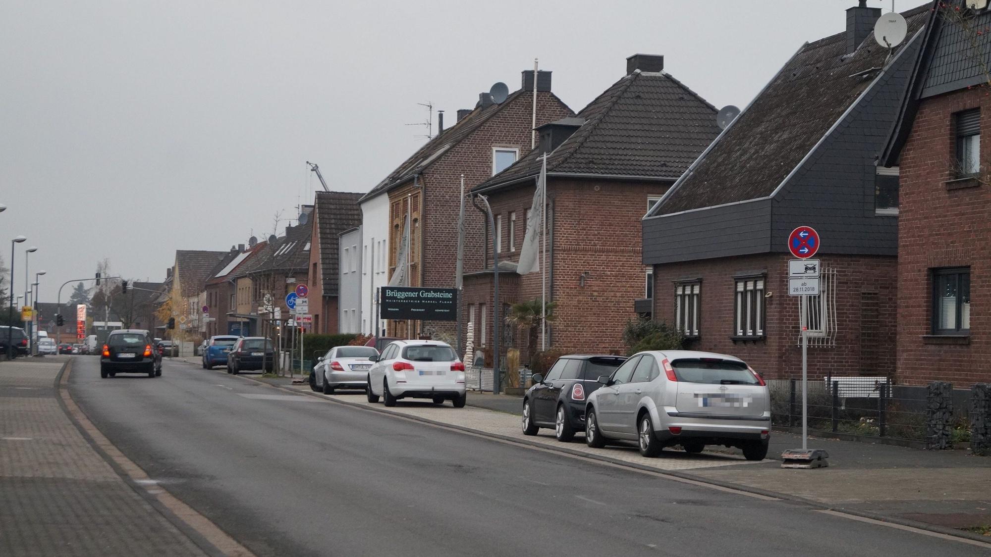 Auf dem Foto ist die Heerstraße in Kerpen zu sehen.