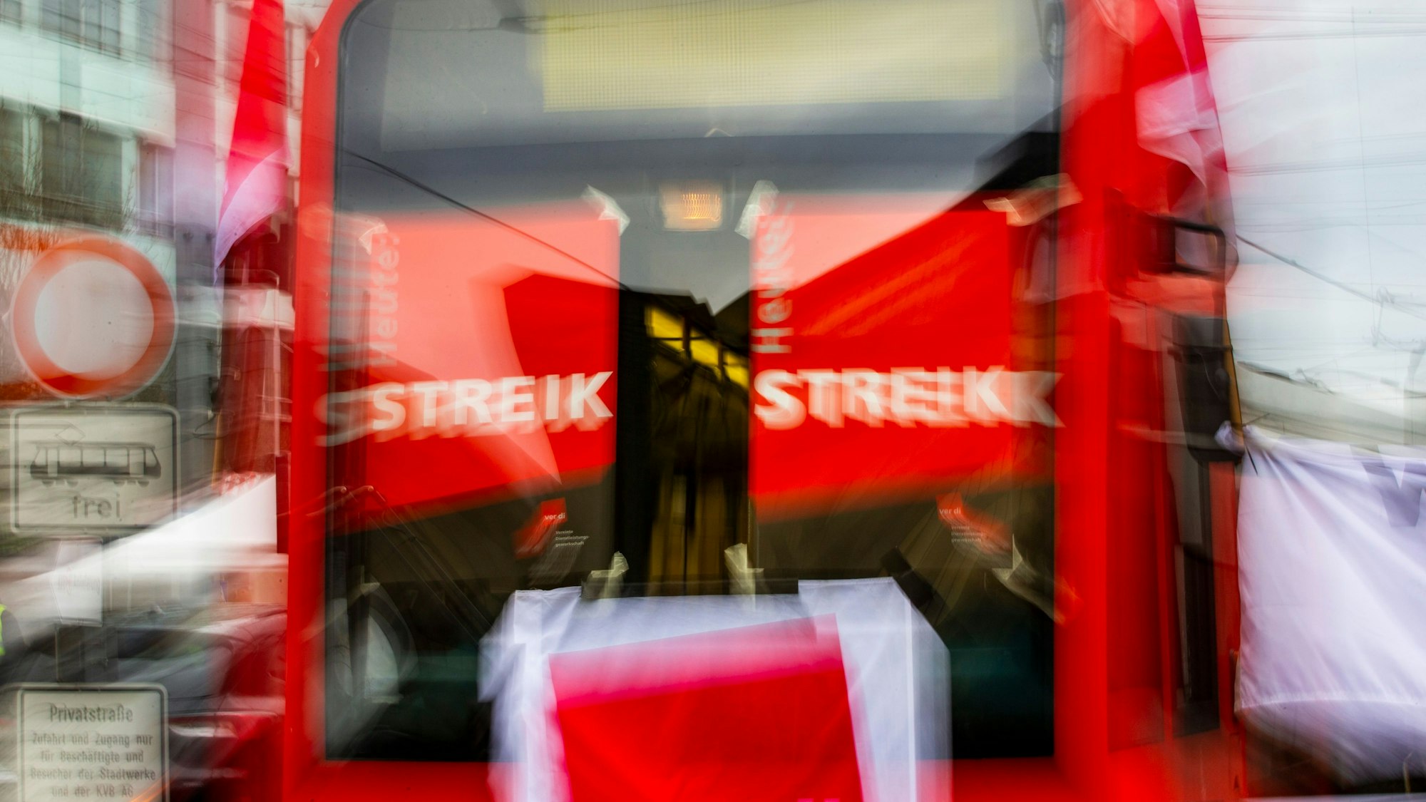 Erneut wird bei den KVB gestreikt.