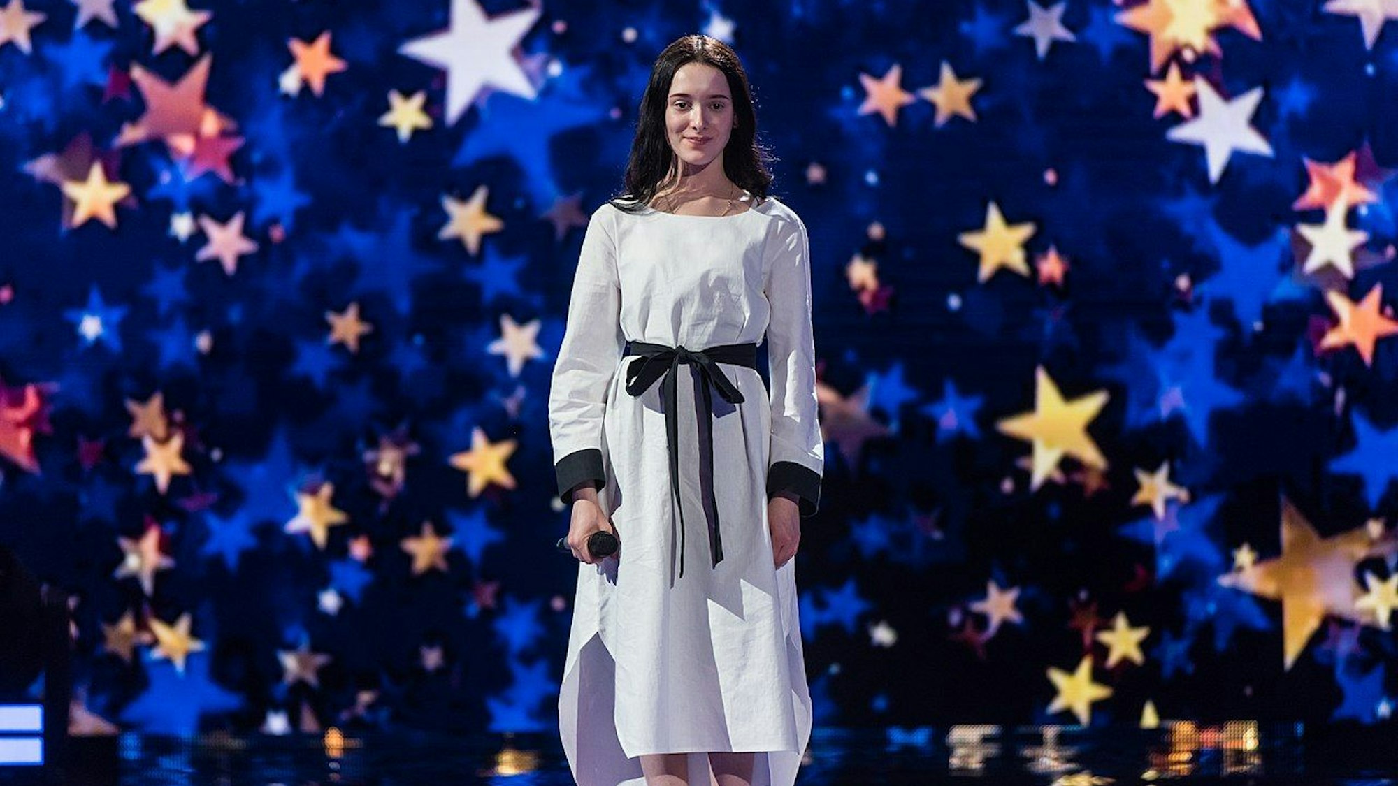 Die israelische Sängerin Eden Golan bei einem Auftritt.