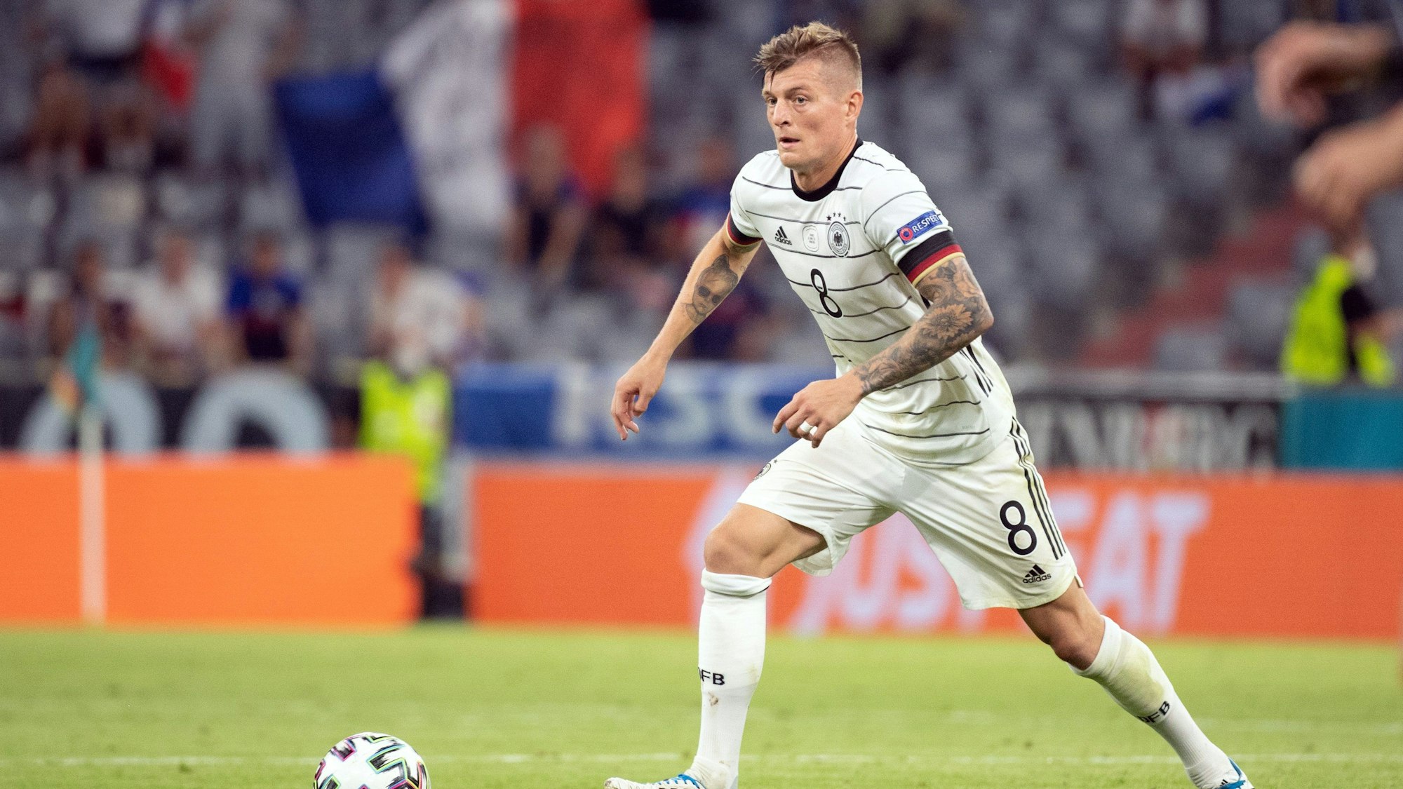 Regisseur kehrt zurück: Toni Kroos von Real Madrid will zur Europameisterschaft wieder im Dress der Nationalmannschaft auflaufen. (Archivbild)