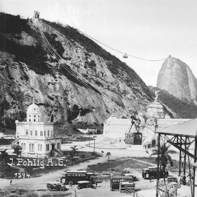 Die 1911 bis 1913 von der J. Pohlig AG erbauten beiden Seilbahnen zum Zuckerhut.