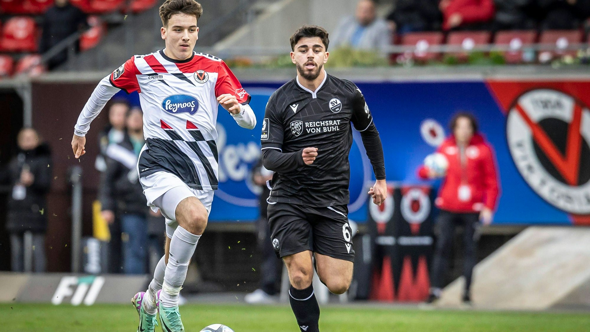 3. Liga, FC Viktoria Köln - SV Sandhausen Said El Mala FC Viktoria Köln, 22 3. Liga, FC Viktoria Köln - SV Sandhausen, 27. Spieltag, am 24.02.2024 im Sportpark Hoehenberg in Koeln. DFL REGULATIONS PROHIBIT ANY USE OF PHOTOGRAPHS AS IMAGE SEQUENCES AND/OR QUASI-VIDEO. *** 3 Liga, FC Viktoria Köln SV Sandhausen Said El Mala FC Viktoria Köln, 22 3 Liga, FC Viktoria Köln SV Sandhausen, 27 Matchday, on 24 02 2024 at Sportpark Hoehenberg in Cologne DFL REGULATIONS PROHIBIT ANY USE OF PHOTOGRAPHS AS IMAGE SEQUENCES AND OR QUASI VIDEO Copyright: xBEAUTIFULxSPORTS/LeahxKohringx