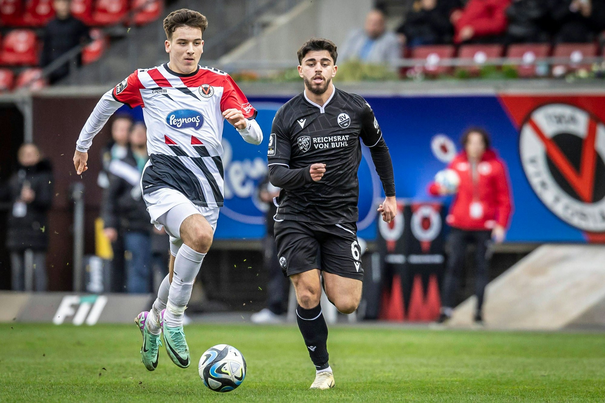 3. Liga, FC Viktoria Köln - SV Sandhausen Said El Mala FC Viktoria Köln, 22 3. Liga, FC Viktoria Köln - SV Sandhausen, 27. Spieltag, am 24.02.2024 im Sportpark Hoehenberg in Koeln. DFL REGULATIONS PROHIBIT ANY USE OF PHOTOGRAPHS AS IMAGE SEQUENCES AND/OR QUASI-VIDEO. *** 3 Liga, FC Viktoria Köln SV Sandhausen Said El Mala FC Viktoria Köln, 22 3 Liga, FC Viktoria Köln SV Sandhausen, 27 Matchday, on 24 02 2024 at Sportpark Hoehenberg in Cologne DFL REGULATIONS PROHIBIT ANY USE OF PHOTOGRAPHS AS IMAGE SEQUENCES AND OR QUASI VIDEO Copyright: xBEAUTIFULxSPORTS/LeahxKohringx