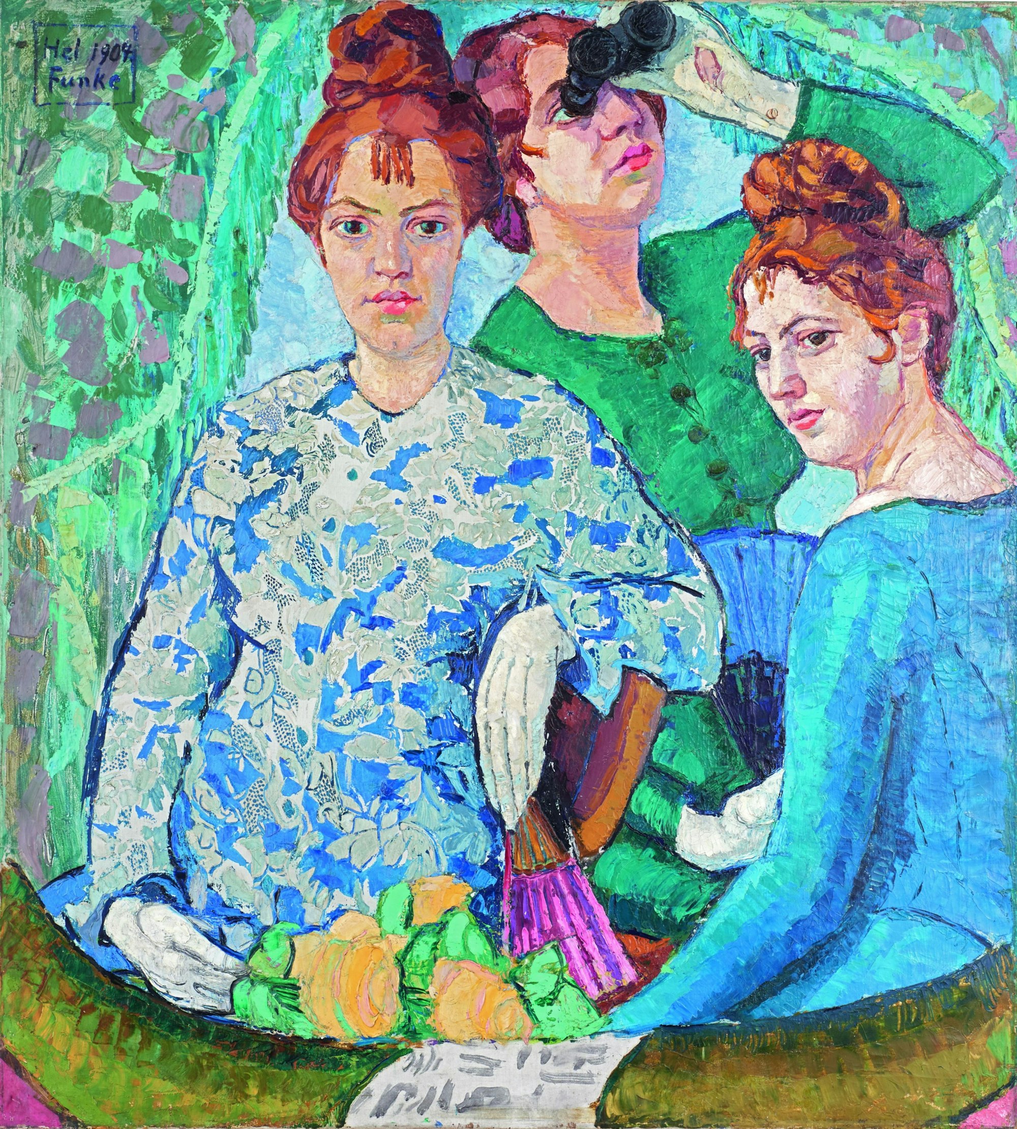 Helene Funke In der Loge 1904-1907, Lentos Kunstmuseum Linz