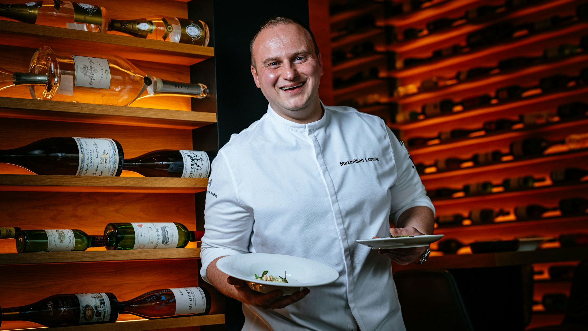 Maximilian Lorenz in seinem Restaurant Maximilian Lorenz.