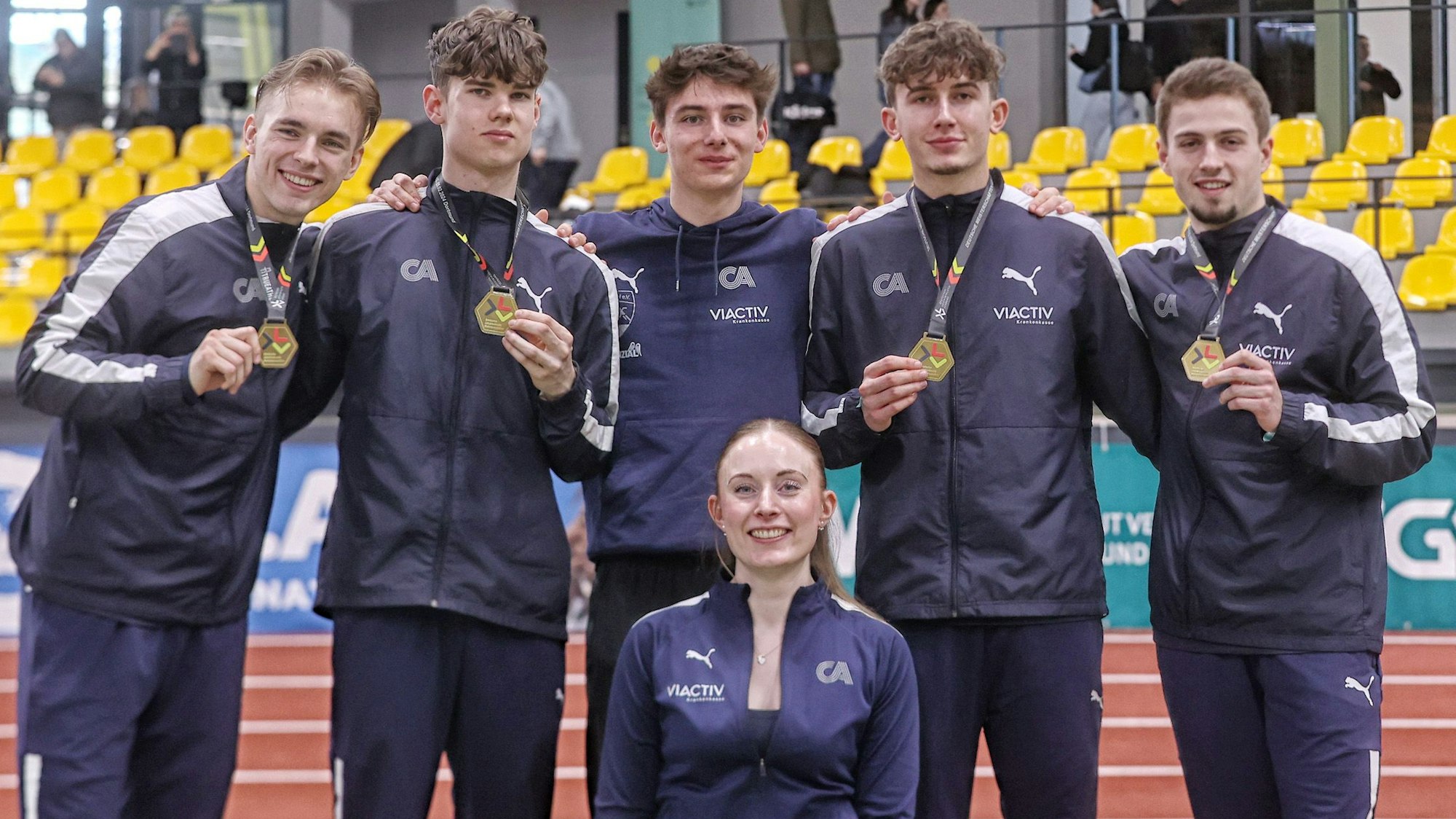 4x100-Meter-Staffel der Cologne Athletics