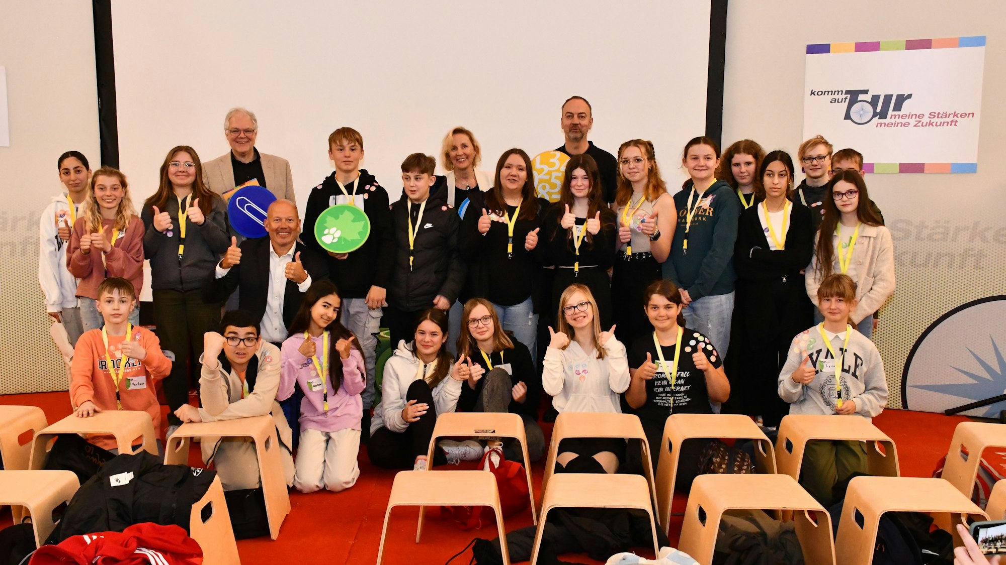 Im vergangenen Jahr gastierte das Projekt Komm auf Tour im Feierabendhaus Knapsack. Auch in diesem Jahr sind wieder zahlreiche Schüler aus dem ganzen Kreis dabei.