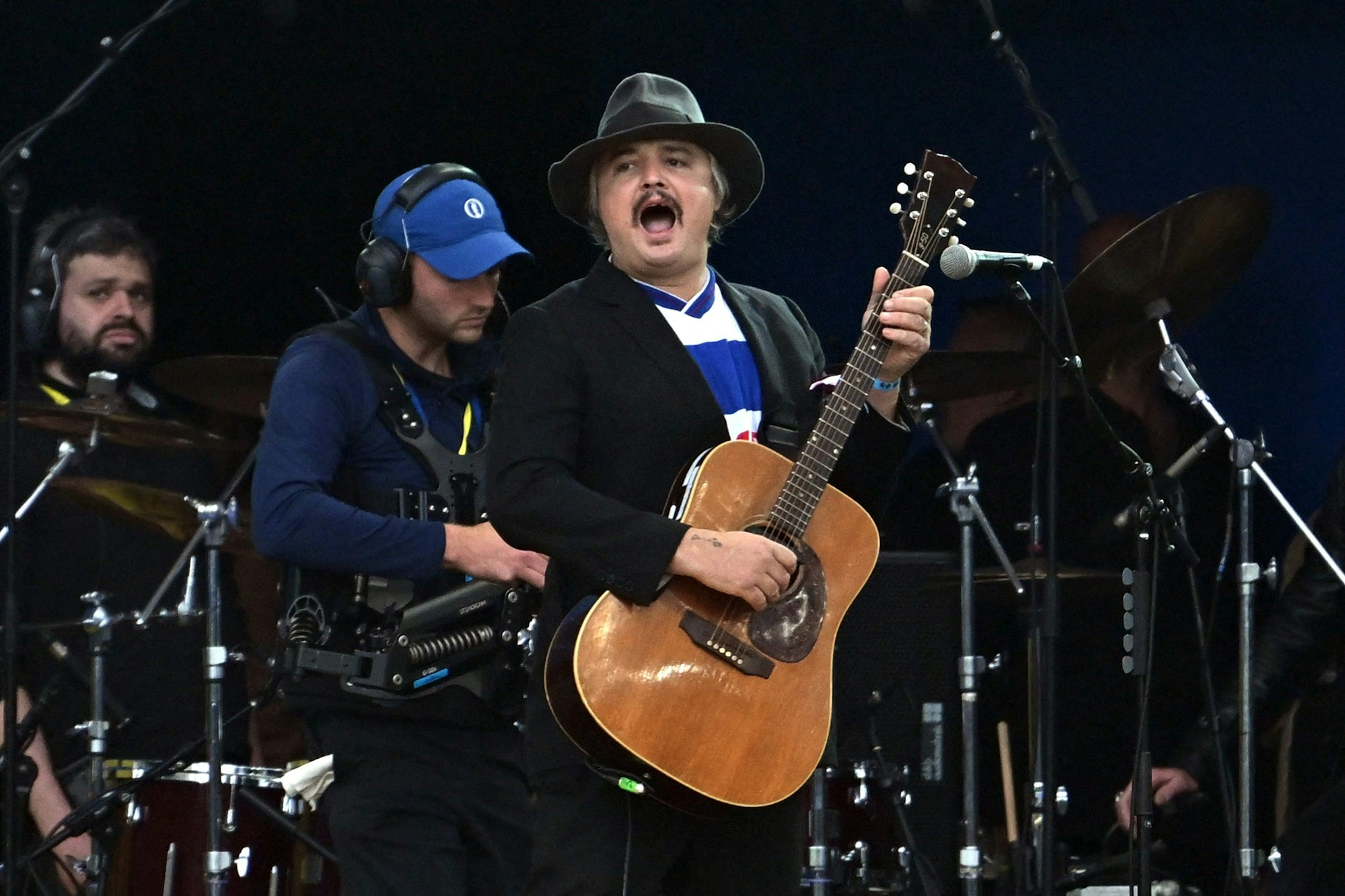 Pete Doherty auf einem Konzert im August 2023.