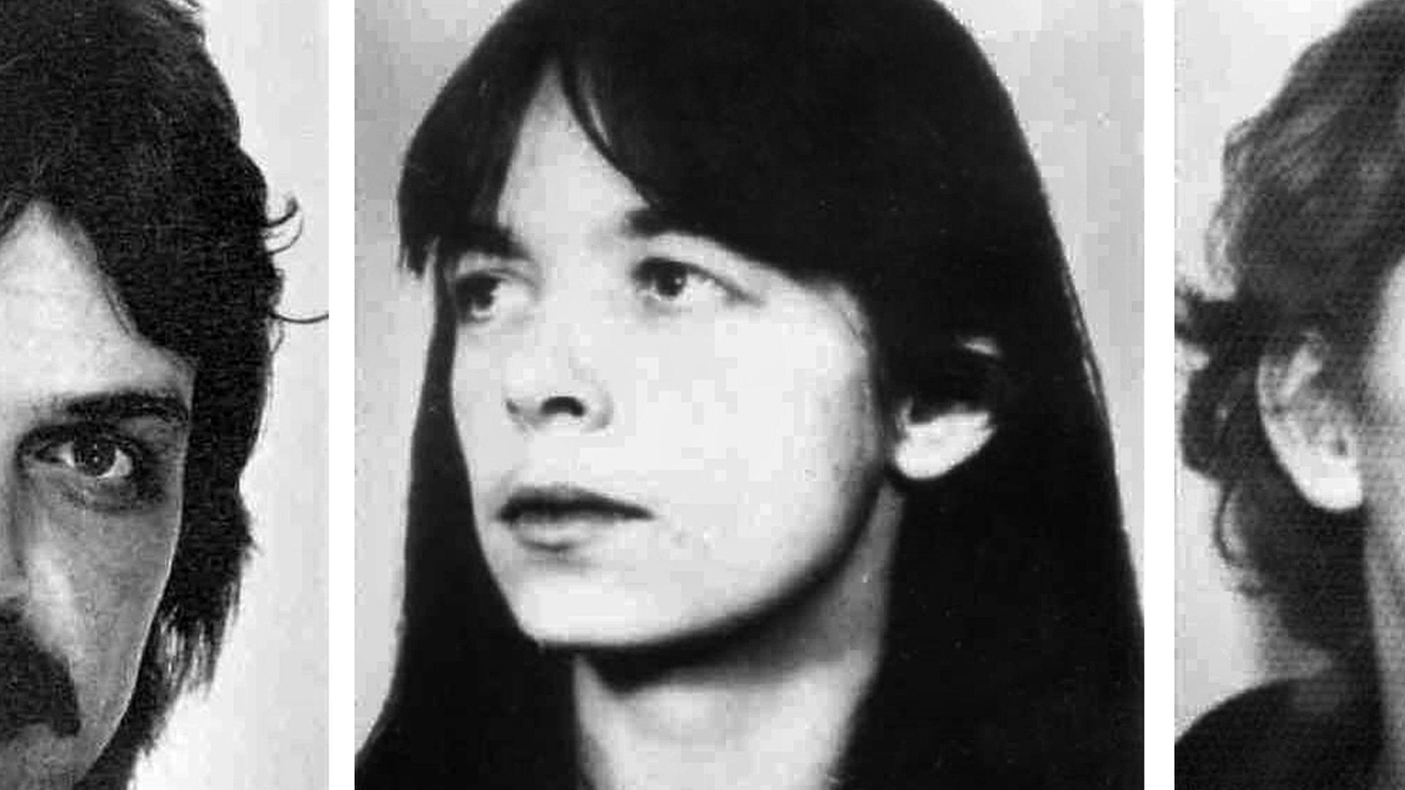 Die ehemaligen RAF-Mitglieder Ernst-Volker Staub, Daniela Klette und Burkhard Garweg auf Fahndungsbildern des Bundeskriminalamts. Zuletzt war in einer Öffentlichkeitsfahndung um neue Hinweise zu den drei Flüchtigen gebeten worden.