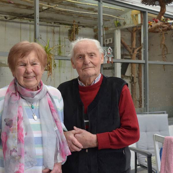 Gnadenhochzeit Gisela und Johann Bergfelder.