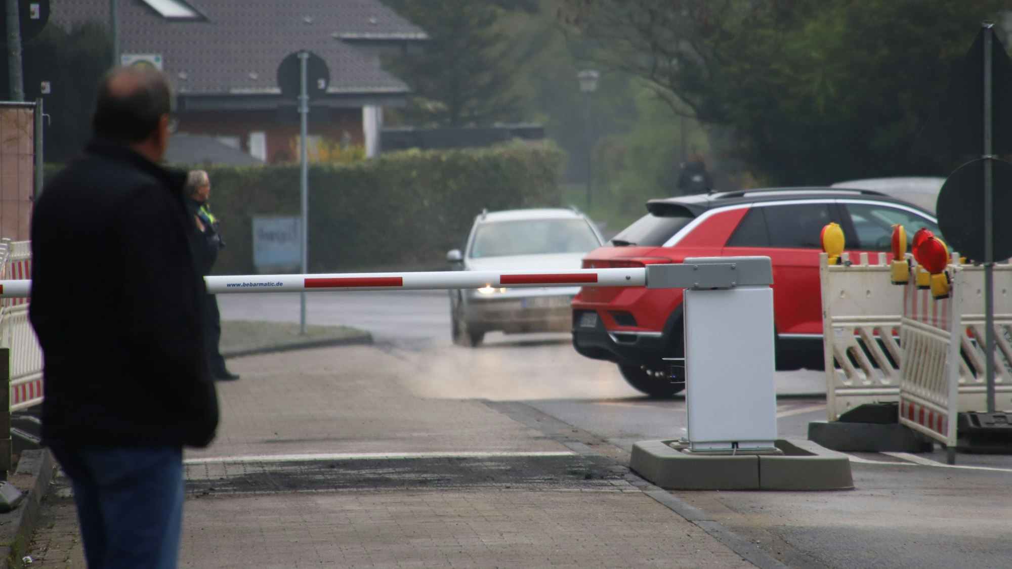 Das befürchtete Verkehrschaos beim Verkehrsversuch am Schulcampus Fritz-Jacobi-Straße blieb seinerzeit aus.