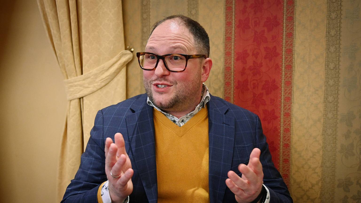 Der Musikjournalist Patrick Hahn.