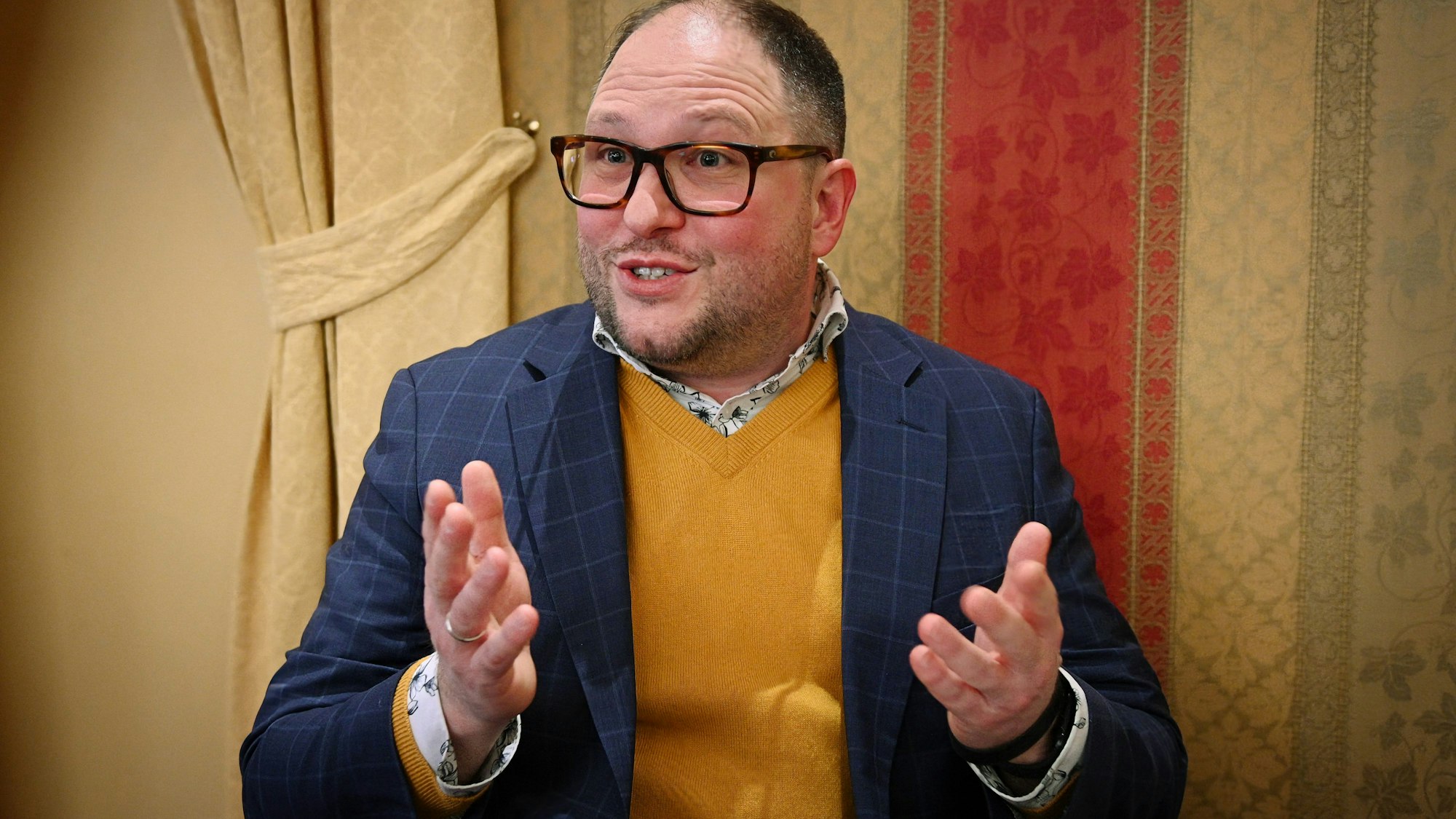 Der Musikjournalist Patrick Hahn.