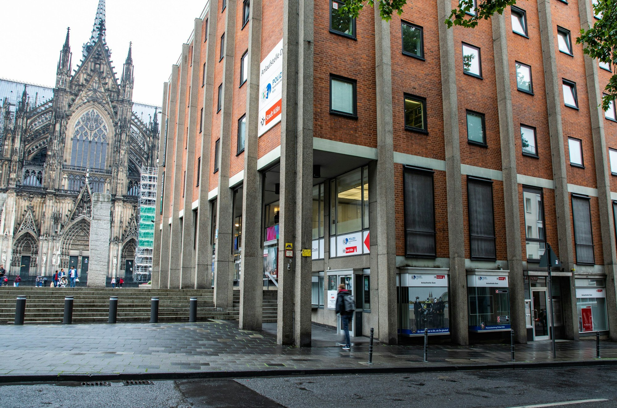 Zentral gelegen, aber kaum genutzt: Die Anlaufstelle am Dom.