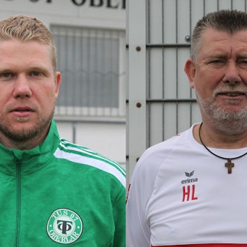 Timo Leo (links) und Vater Heinz