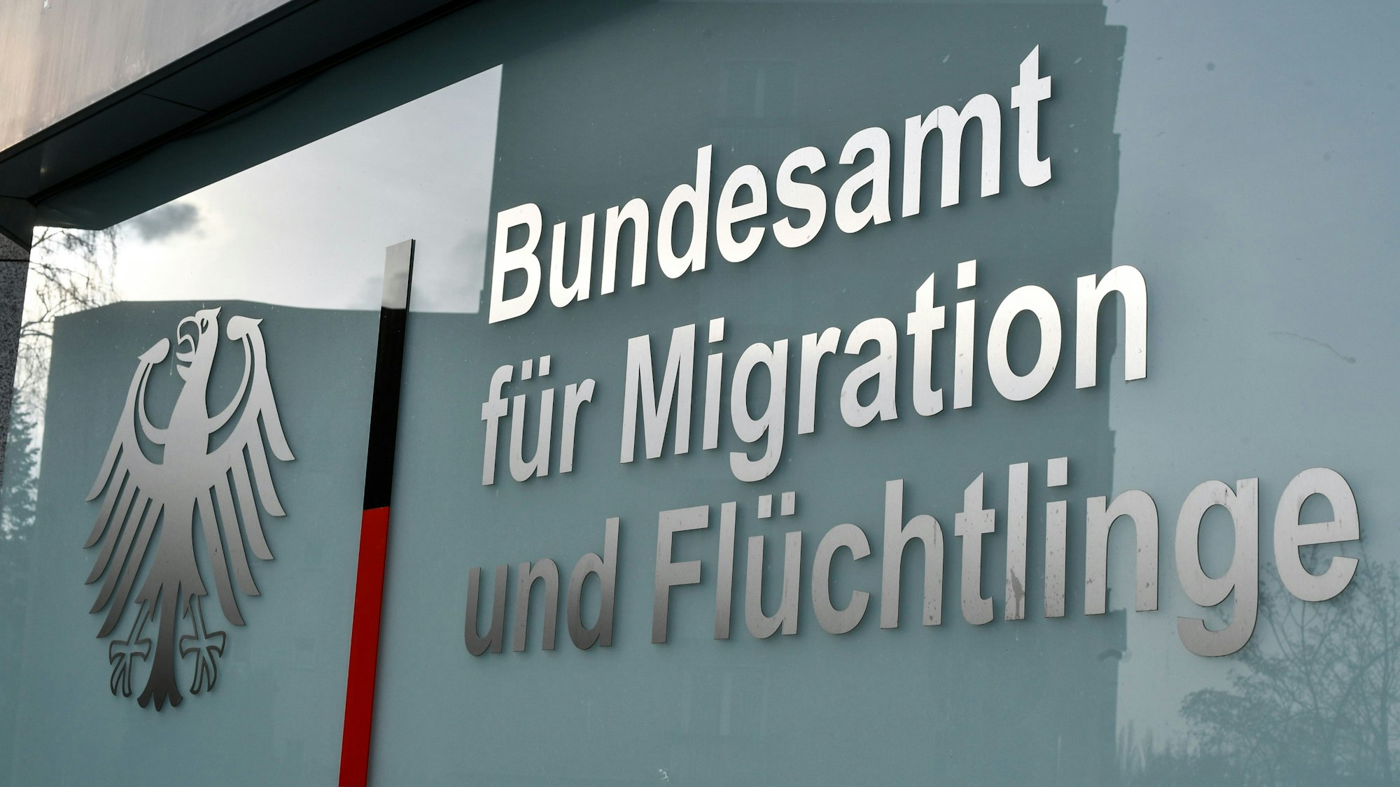 Das Bundesamt für Migration und Flüchtlinge (BAMF) in der Bundesallee.