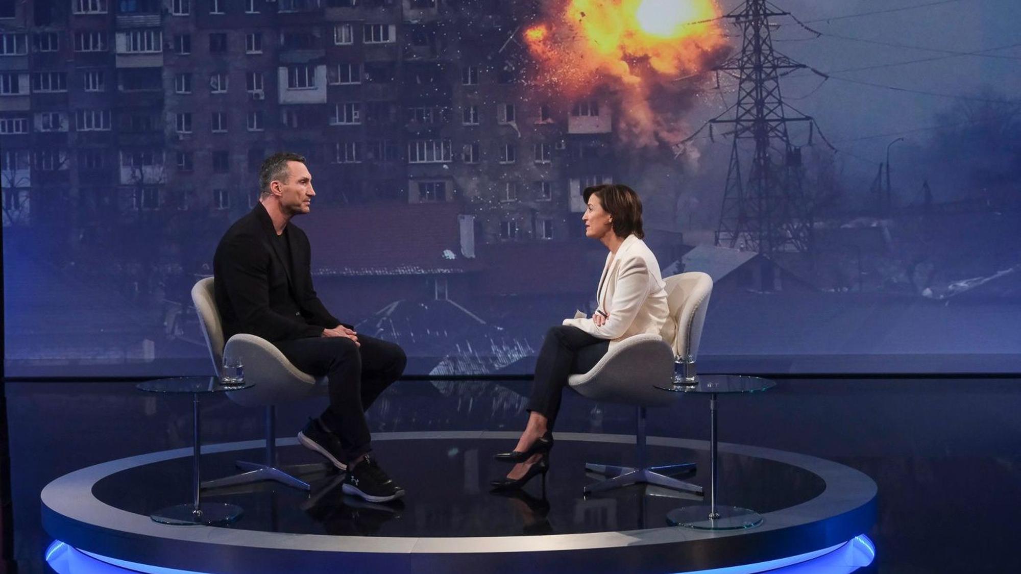 Wladimir Klitschko (ehemaliger Box-Weltmeister) war am Dienstagabend zu Gast bei Sandra Maischberger.