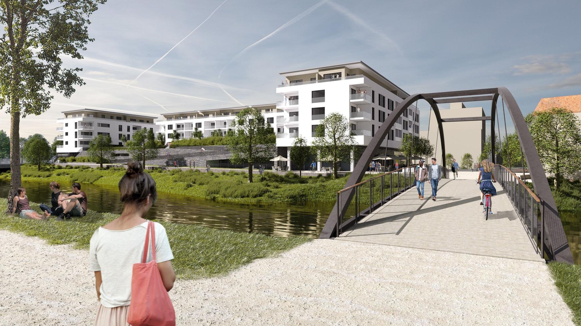 So wird die neue Henley-Wupperbrücke aussehen.
